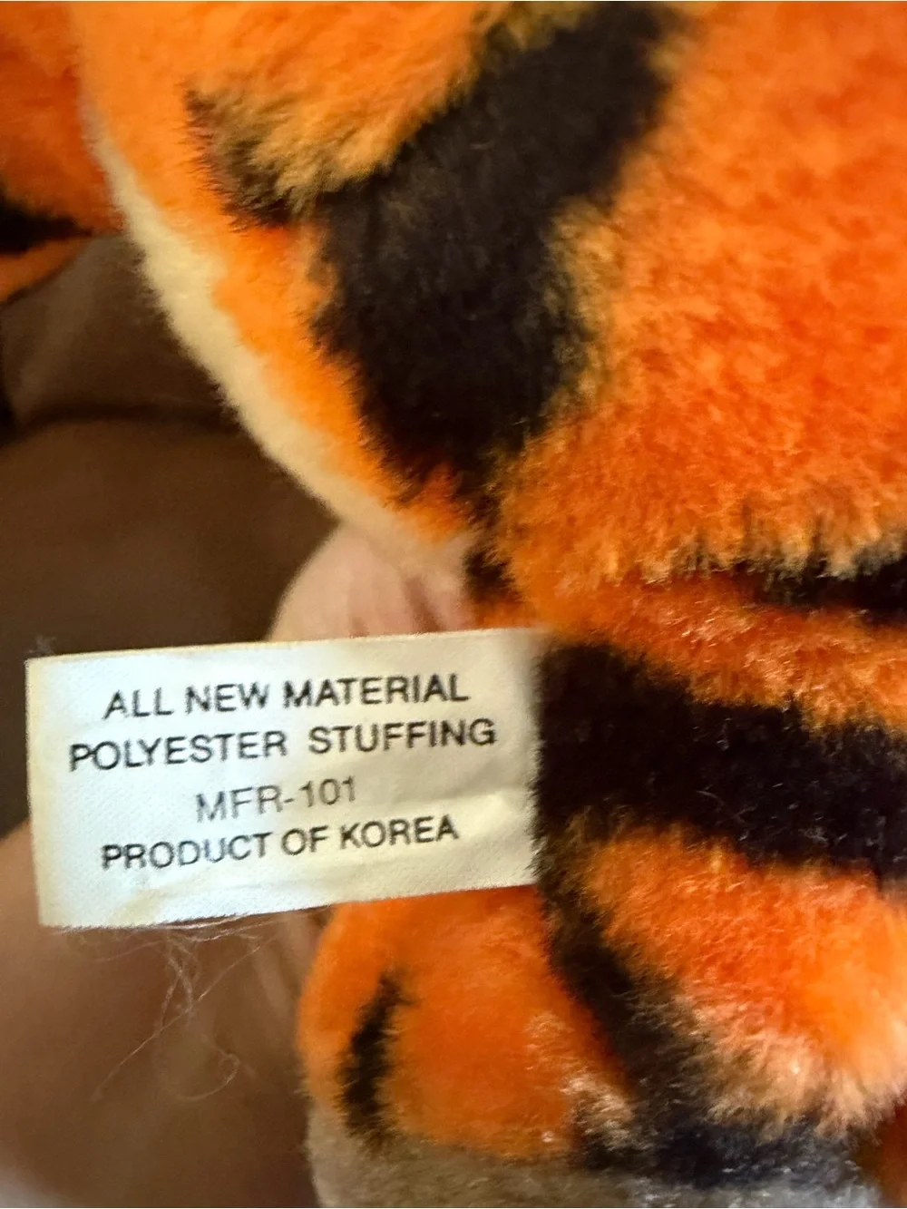 Vintage Disney Parks Tigger Plush with Original Tag- Walt Disney World- Korea.